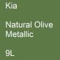 Preview: Kia, Natural Olive Metallic, 9L.